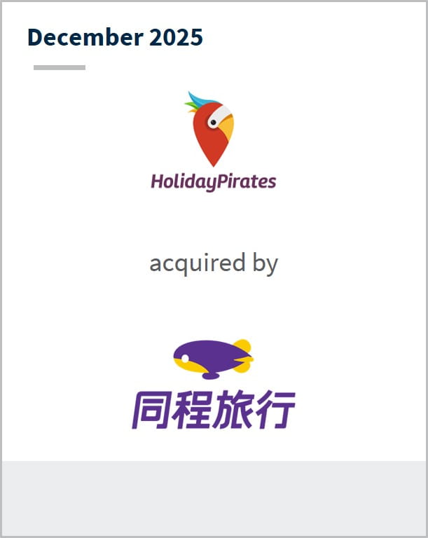 December 2025 Holiday Pirates acquired by Tongcheng Travel