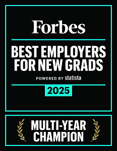 2025 Forbes best employers for new grads